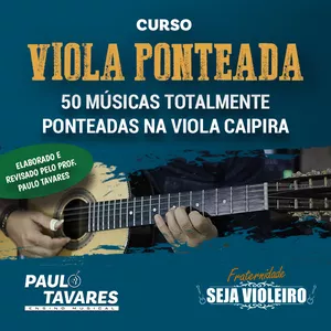 Imagem de capa para o Curso online VIOLA PONTEADA - Curso de Viola Caipira