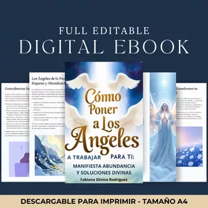 Imagen de portada para Ebook Cómo Poner a los Ángeles a Trabajar para Ti: Manifiesta Abundancia y Soluciones Divinas - Libro Digital
