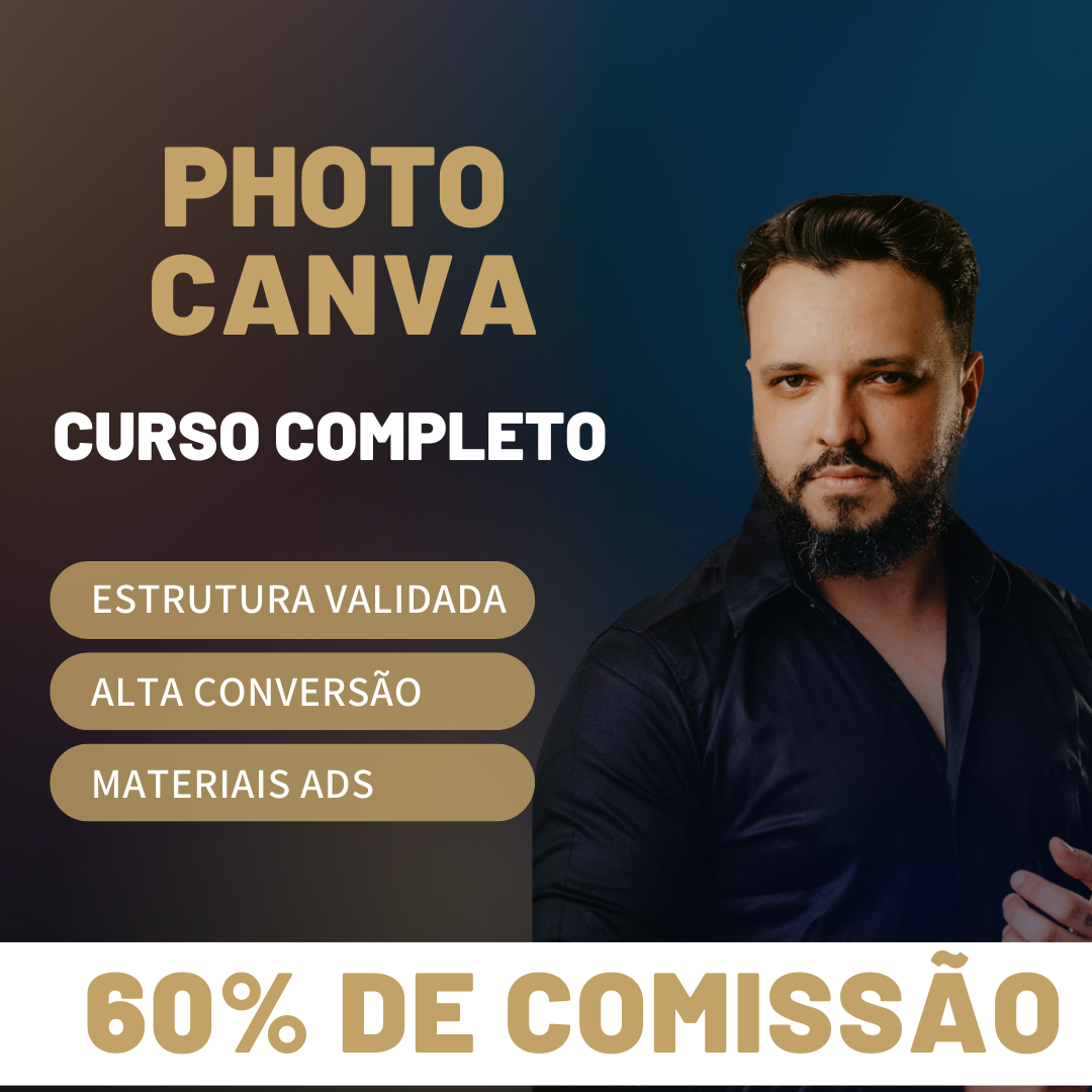 Imagem de Photo Canva - Treinamento Completo criado por Anderson na hotmart