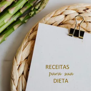 Imagem de capa para o Ebook Receitas para sua dieta!