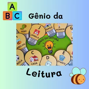 Imagem de capa para o Ebook Gênio da leitura 