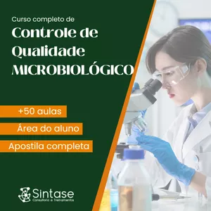 Imagem de capa para o Curso online Controle de Qualidade Microbiológico