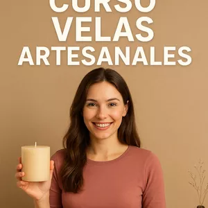 Imagen de portada para Curso online Arte y Emprendimiento: Curso de Velas Artesanales
