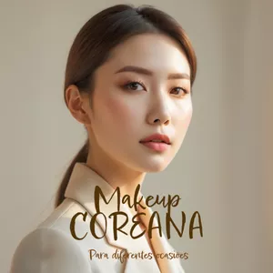 Imagem de capa para o Ebook Makeup Coreana para Diferentes Ocasiões