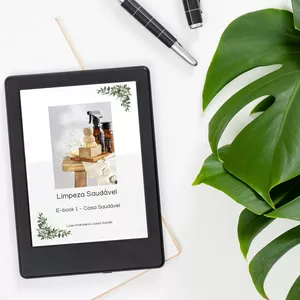 Imagem de capa para o Ebook Limpeza Saudável