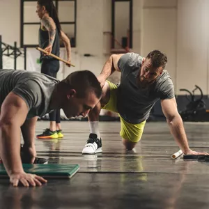 Imagen de portada para Ebook Rutina de ejercicios de gimnasios para principiantes