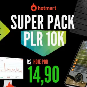 Imagem de capa para o Curso online SUPER PACK PLR 10K 