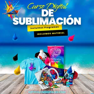 Imagen de portada para Curso online Curso Digital de Sublimación