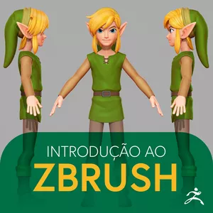 Curso de modelagem 3D de personagens no ZBrush