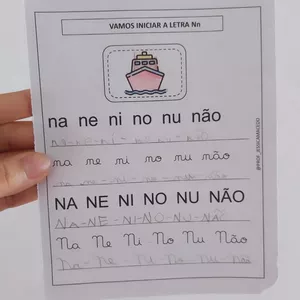 Imagem de capa para o Ebook CADERNO DE PORTUGUÊS - CONSOANTE N