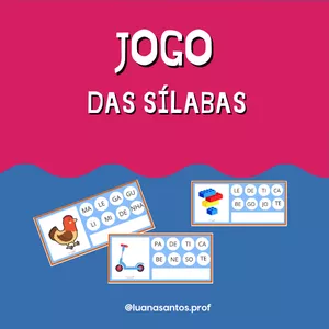 Imagem de capa para o Ebook Jogo das sílabas