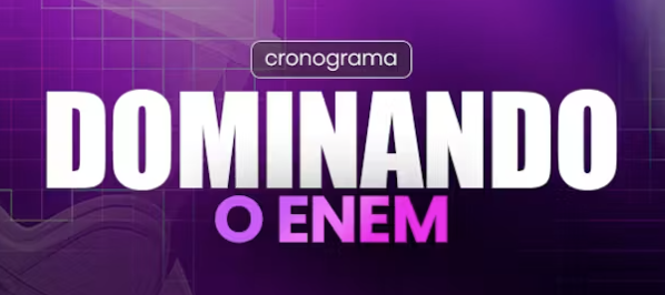 Imagem de Cronograma Dominando o ENEM 2025 criado por Marcos Vasconcellos na hotmart