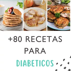 Imagen de portada para Ebook +100 RECETAS PARA DIABEITCOS