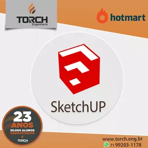 Imagem de capa para o Curso online SketchUp