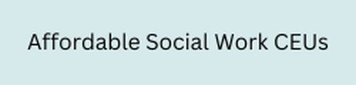 Affordable Social Work CEUs logo