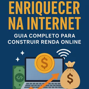 Imagem de capa para o Ebook Como enriquecer online 