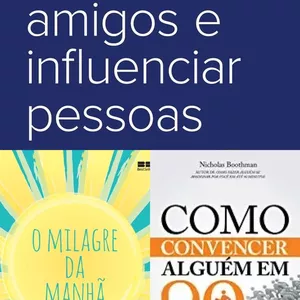 Imagem de capa para o Ebook Leitura Rápida! Tenha o Conhecimento Destes 3 Livros de Autoajuda em Menos de 3 Dias.