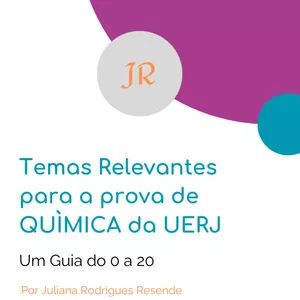 Imagem de capa para o Ebook Do 0 ao 20: Química Descomplicada para o Vestibular da UERJ