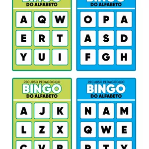 Imagem de capa para o Ebook Recurso pedagógico – Alfabeto maiúsculo completo 