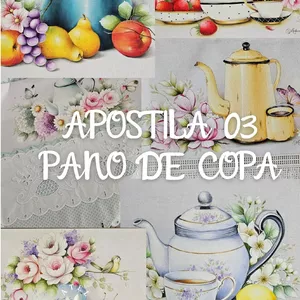 Imagem de capa para o Ebook Apostila 03 - Panos de Copa