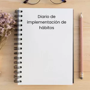 Imagen de portada para Ebook Diario de implementación de hábitos