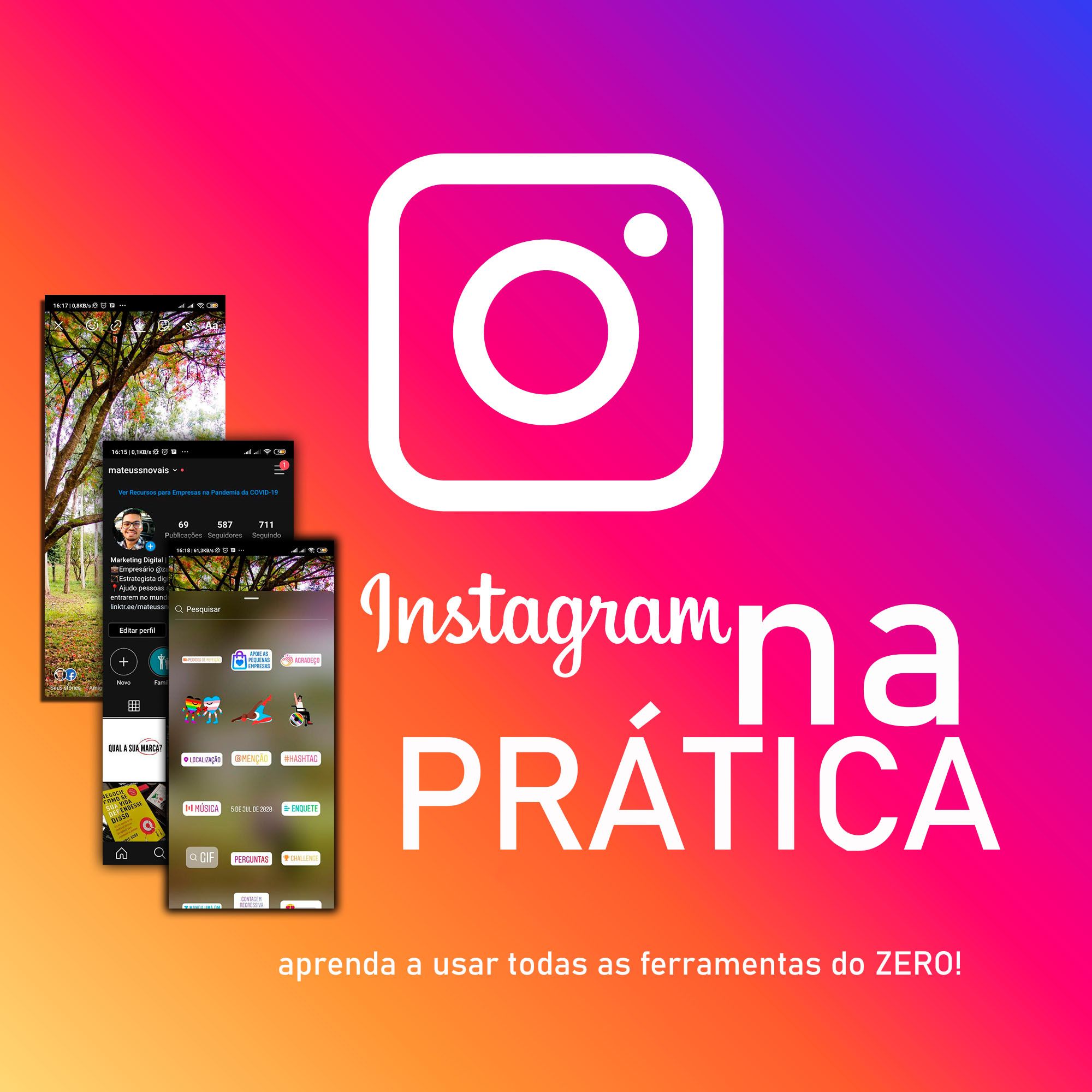 INSTAGRAM NA PRÁTICA + Bônus
