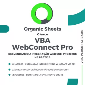 Imagem de capa para o Curso online VBA WebConnect Pro: Integrando Projetos com API's