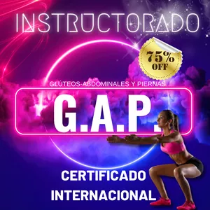 Imagen de portada para Curso online Certificacion Internacional GAP (GLUTEOS-ABDOMINALES Y PIERNAS) FCI