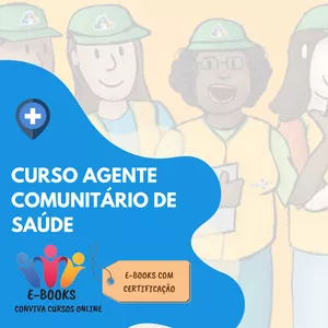 Imagem do curso CURSO AGENTE COMUNITÁRIO DE SAÚDE E-book com Certificado 80h