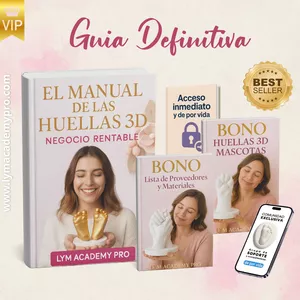 Imagen de portada para Curso online El Manual de las Huellas 3D: Negocio Rentable