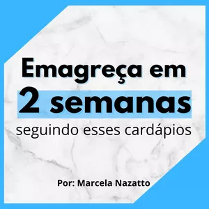 Imagem de capa para o Ebook Emagreça em 2 semanas!!