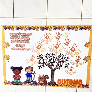 Imagem de capa para o Ebook PAINEL INTERATIVO DO OUTONO 