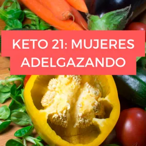 Imagen de portada para Ebook Keto 21: Mujeres Adelgazando