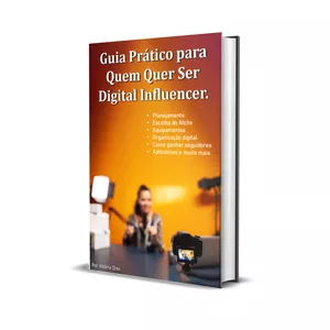 Imagem de capa para o Ebook Guia Prático para ser uma Digital Influencer