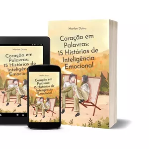 Imagem de capa para o Ebook Coração em Palavras