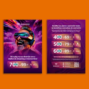 Imagem de capa para o Curso online Folheto Editável para Provedores de Internet - Modelo Profissional e Customizável