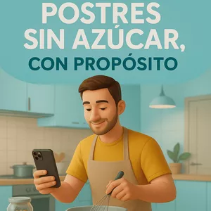 Imagen de portada para Curso online Añade:Postres sin azúcar, con propósito