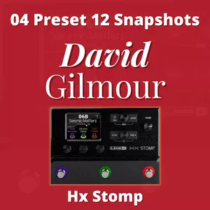 Imagem de capa para o Curso online DAVID GILMOUR 04 PRESETS - HX STOMP