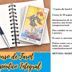 Imagen de portada para Curso online CURSO DE TAROT TERAPEUTICO