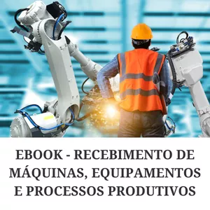Imagem de capa para o Ebook Ebook - Recebimento de Máquinas e Equipamentos + Checklist Completo