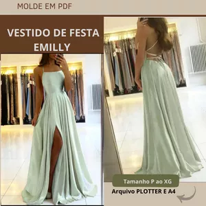 Imagem de capa para o Curso online MOLDE VESTIDO DE FESTA EMILLY