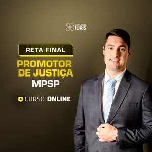 Imagem de capa para o Curso online RETA FINAL PROMOTOR DE JUSTIÇA MP SP