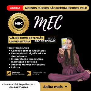 Imagem do curso Curso de Tarot Terapêutico 