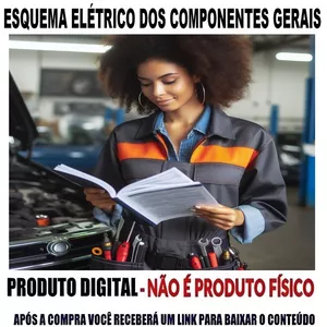 Imagem de capa para o Ebook Esquema Elétrico dos Componentes Gerais Palio Weekend 1.8 8v de 2004 a 2006