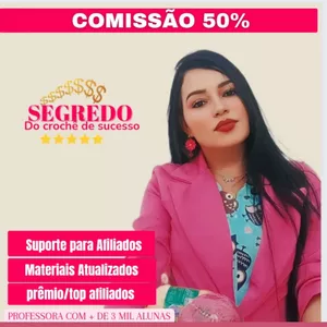 Imagem do curso SEGREDO DO CROCHE DE SUCESSO
