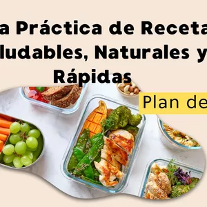Imagen de portada para Ebook Guía Práctica de Recetas Saludables, Naturales y Rápidas – Plan de 7 Días