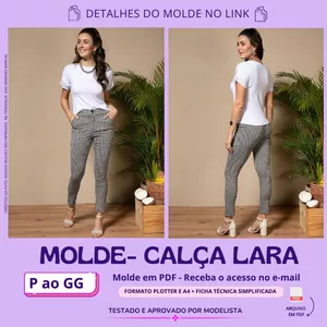 Imagem de capa para o Curso online MOLDE CALÇA SKINNY LARA