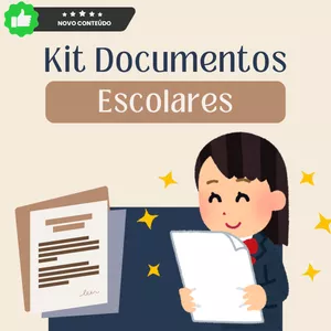 Imagem de capa para o Ebook Documentos Escolares - Organize &amp; Simplifique