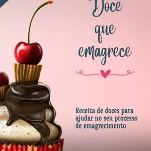 Imagem de capa para o Ebook Doces para dietas equilibradas 