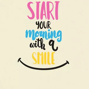 Imagem de capa para o Ebook Comece a sua manhã com um sorriso